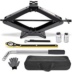 Gurduenon 3 Ton Scissor Jack Kit