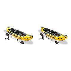 Intex Explorer K2 Inflatable Kayak Set