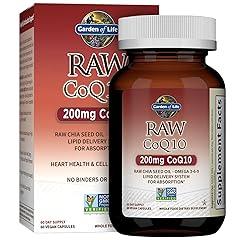 Garden of Life CoQ10 200mg Vegetarian Supplement