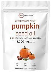 Pumpkin Seed Oil with Saw Palmetto 3000mg
