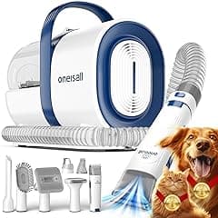 oneisall Dog Hair Vacuum & Grooming Kit