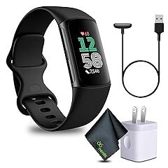 Fitbit Charge 6 Fitness Tracker Watch Bundle