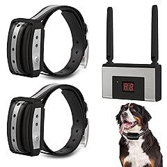 FOCUSER Wireless Dog Fence System with 2 Collars