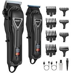 VGRPRO Cordless Hair Clippers and Trimmer Set