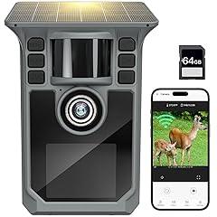 Hrivcam 4K 64MP Solar Trail Camera