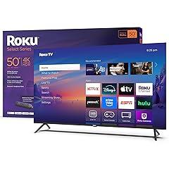 Roku Smart TV 2025 50-Inch 4K HDR
