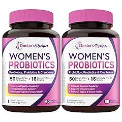 Doctor's Recipes Women's Probiotics 50 Billion CFU