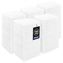 UNIMADE 100-Pack Microfiber Washcloths - White
