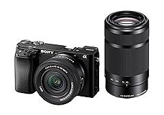 Sony Alpha a6100 with 16-50mm and 55-210mm Lenses