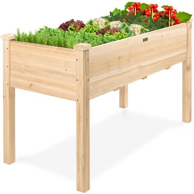 wooden planter box