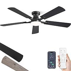 ZMISHIBO Ceiling Fan with Light, 52 Inch