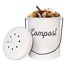 AuldHome Kitchen Compost Bin