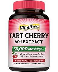 Vitalibre Tart Cherry Extract, 500 mg, 120 Vegan