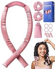 Umisleep 22 Momme Silk Heatless Hair Curler Set