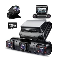 PRUVEEO 360 Degree 4 Channel Dash Cam