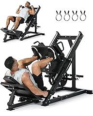 GarveeLife 2-in-1 Leg Press Hack Squat Machine