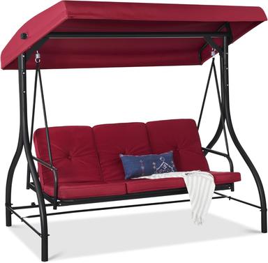 porch swing with stand
