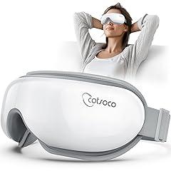 Cotsoco Heated Eye Massager with Bluetooth Music