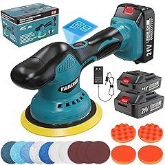 Vkdemer Cordless Car Buffer Polisher Kit