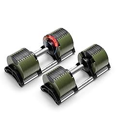NUOBELL Adjustable Dumbbell Pair 5-80 lbs
