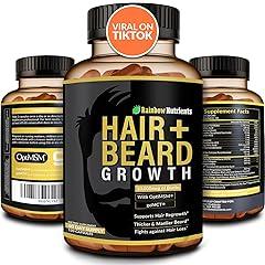 Hair and Beard Growth Vitamins for Men