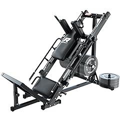 RitFit Adjustable Leg Press Hack Squat Machine