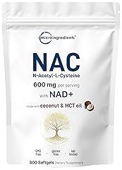 NAC 600mg with NAD+ Antioxidant Supplement