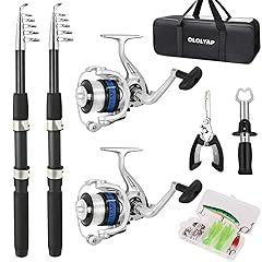 OLOLYAP Telescopic Fishing Rod and Reel Combo Set
