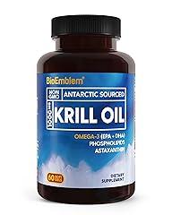 BioEmblem Antarctic Krill Oil Supplement 1000mg