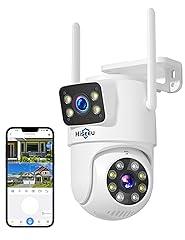 Hiseeu Dual Lens PTZ Outdoor Security Camera