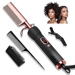 Trylater Electric Hot Comb with 12 Temp Settings