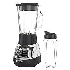 Black Decker Quiet Blender with Cyclone Glass Jar