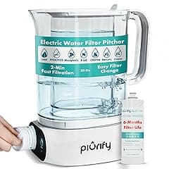 PIURIFY Alchemy Electric Water Filter Pitcher