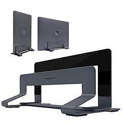 Macally Adjustable Vertical Laptop Stand for Desk