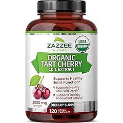 Zazzee Organic Tart Cherry Extract 3000 mg