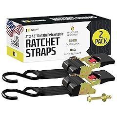 DC Cargo Auto Retractable Ratchet Straps