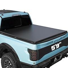 WHALEMOTOR Soft Roll Up Tonneau Cover