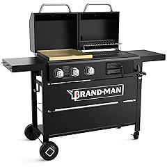 Brand-Man Dual Fuel Grill Combo