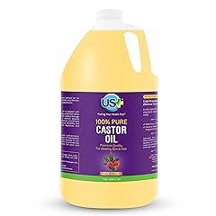 Pure Castor Oil - Cold-pressed, Unrefined