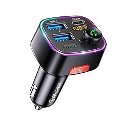 Syncwire Bluetooth 5.3 FM Transmitter Car Adapter