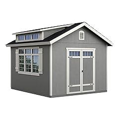 Handy Home Products Windemere 10x12 DIY Wooden Shed