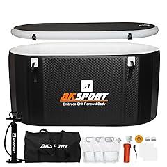 AKSPORT Inflatable Ice Bath Tub for Recovery