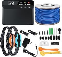 PcEoTllar Rechargeable Dog Fence System