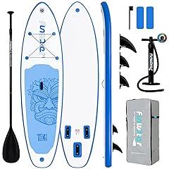 FunWater Inflatable Stand Up Paddle Board 10'6×33"×6"
