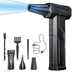 COOLDOVE Electric Air Duster with Flashlight