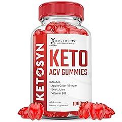 Justified Laboratories Ketosyn Keto ACV Gummies 1000MG