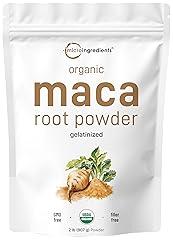 Organic Maca Root Powder, Gelatinized, 2 Pound