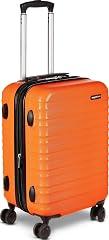 Amazon Basics 21" Orange Hardside Carry-On