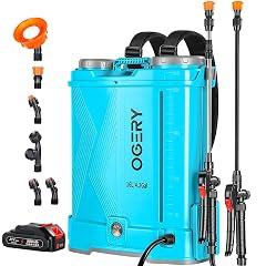 OGERY 4 Gallon Battery Backpack Sprayer