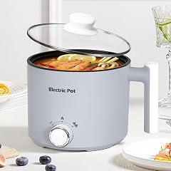 KERZION Electric Hot Pot Cooker 1.5L